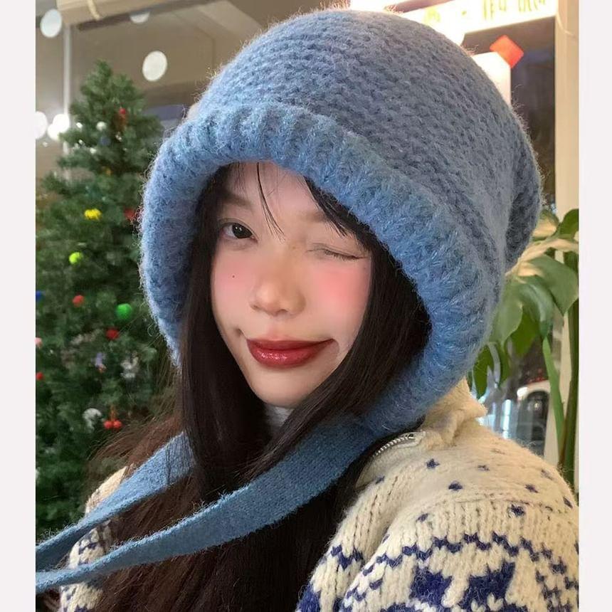 Plain Knitted Beanie product image