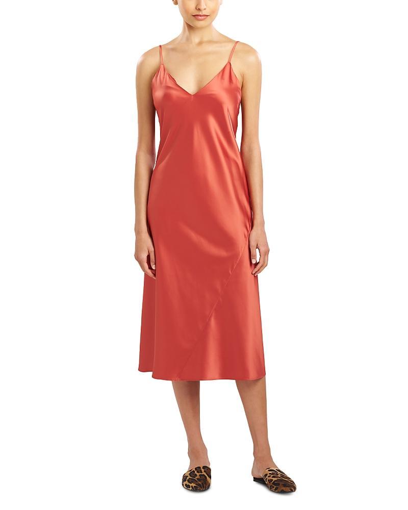 Natori Glamour Stretch Satin Nightgown Product Image