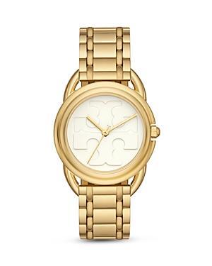 Tory Burch Womens The Miller Two-Tone Stainless Steel Bracelet Watch 32mm Product Image