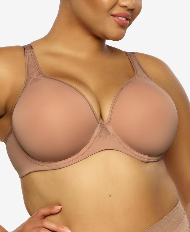 Plus Size Amaranth Lightweight Lightly Lined Underwire Bra Product Image