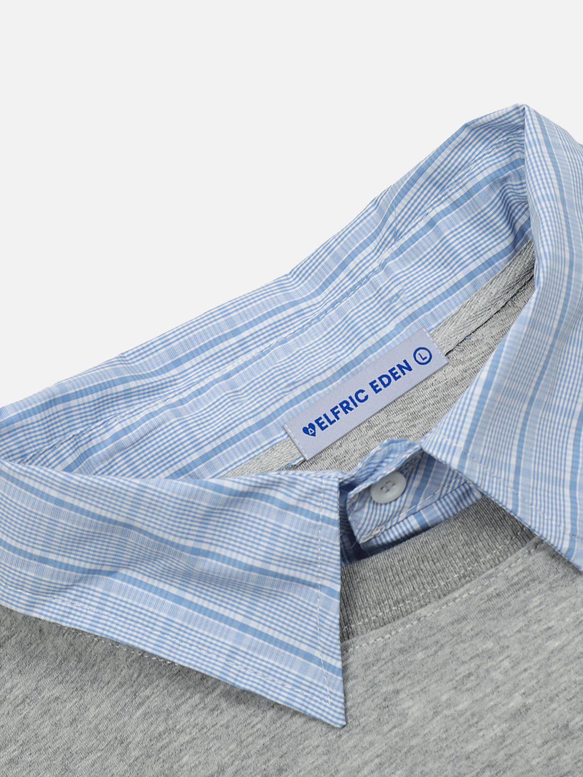 Aelfric Eden Plaid Polo Tee Product Image