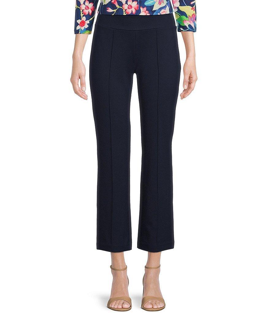 J.McLaughlin Rylie Ponte Knit Slim Flare Leg Tummy Control Pull-On Pants Product Image