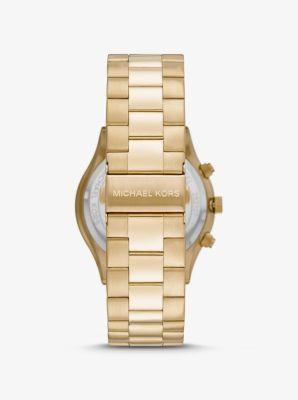 Oversized Slim Runway -Tone Watch Product Image