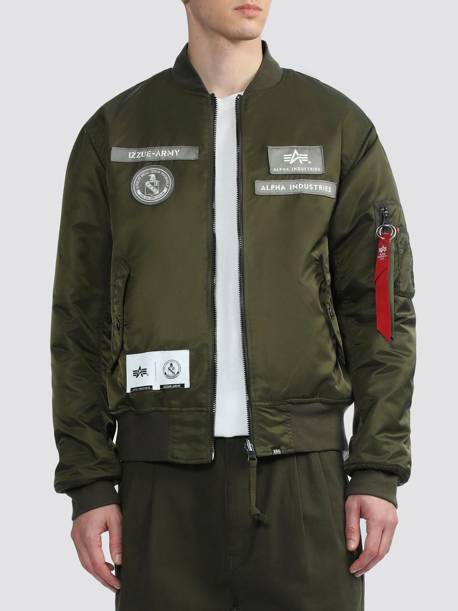 ALPHA X IZZUE MA-1 BOMBER JACKET Product Image