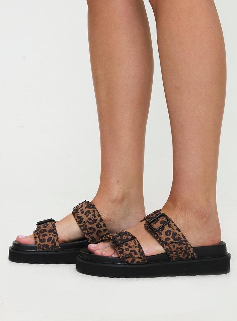 Ma Belle Sandals Leopard Product Image