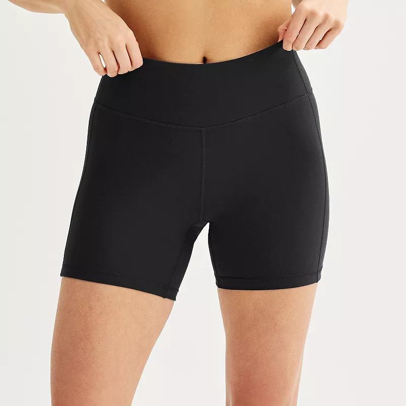 Womens Tek Gear Essential Soft Bike Shorts in Regular & Plus product image