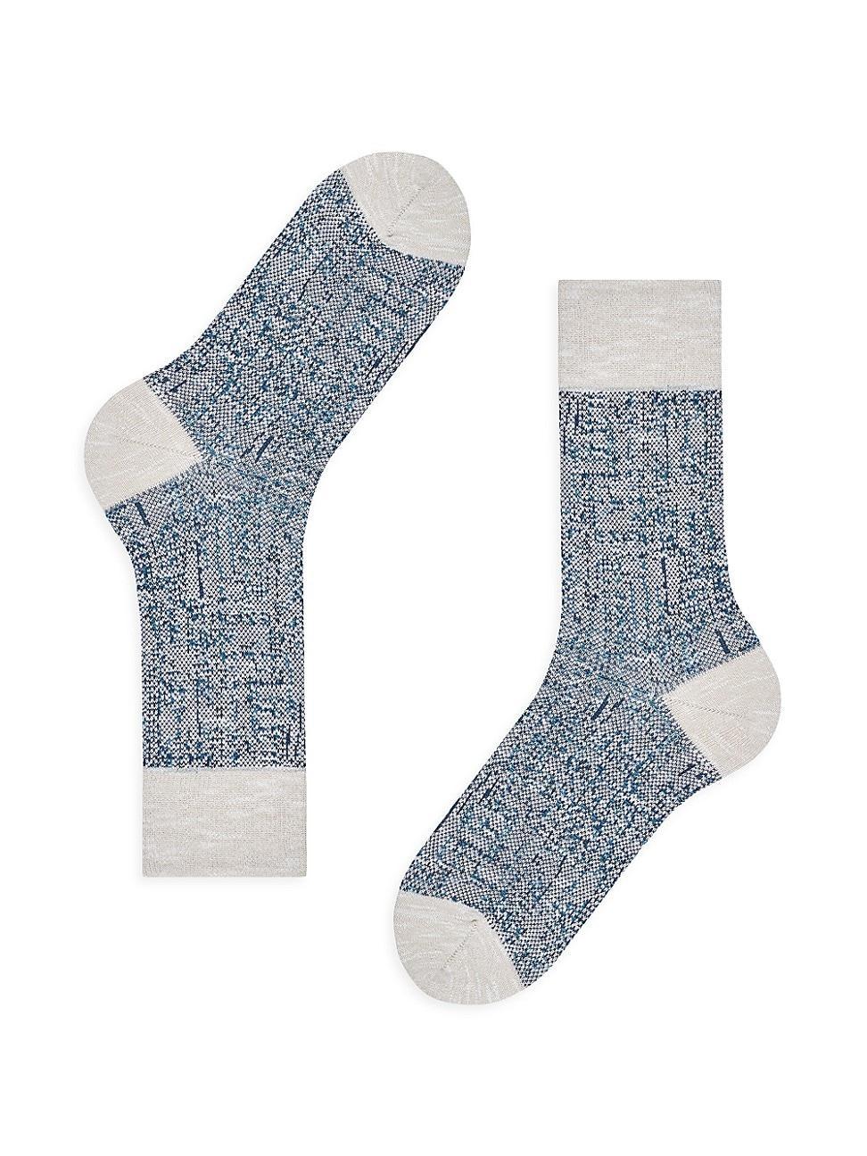 Mens Cotton-Blend Socks Product Image