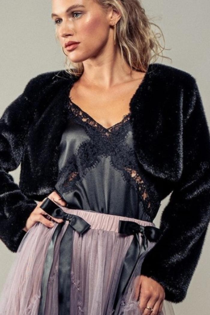 Faux Fur Bolero Product Image