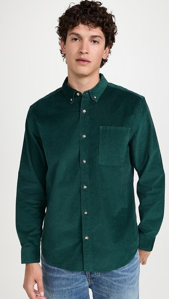 Fair Harbor The Wilder Stretch Corduroy Shirt | Shopbop Product Image