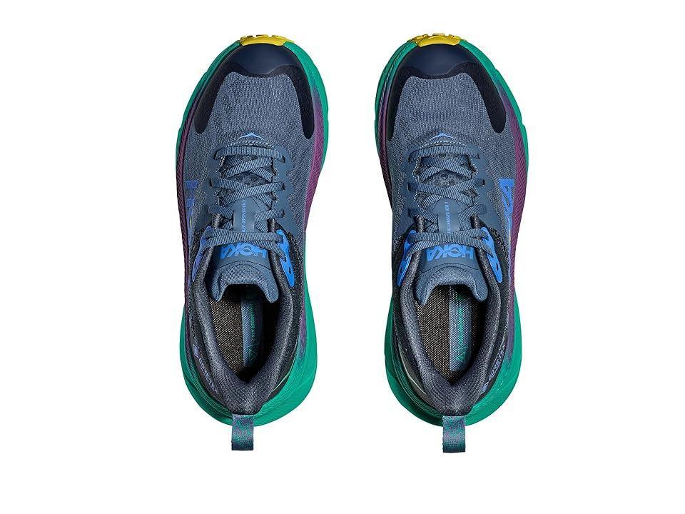 Hoka Women's Challenger 7 GORE-TEX(r) (Real Teal/Tech Green) Women's Shoes Product Image