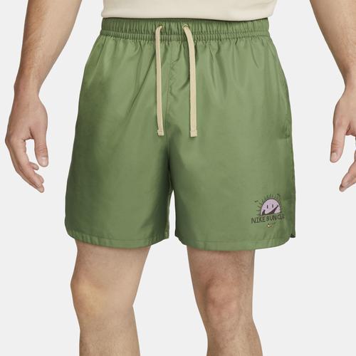 Nike Mens Flow Sun Shorts - Green/Green Product Image