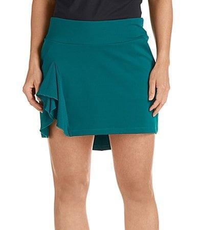 SwingDish Marble Collection Zuri Mesh Drape Skort Product Image