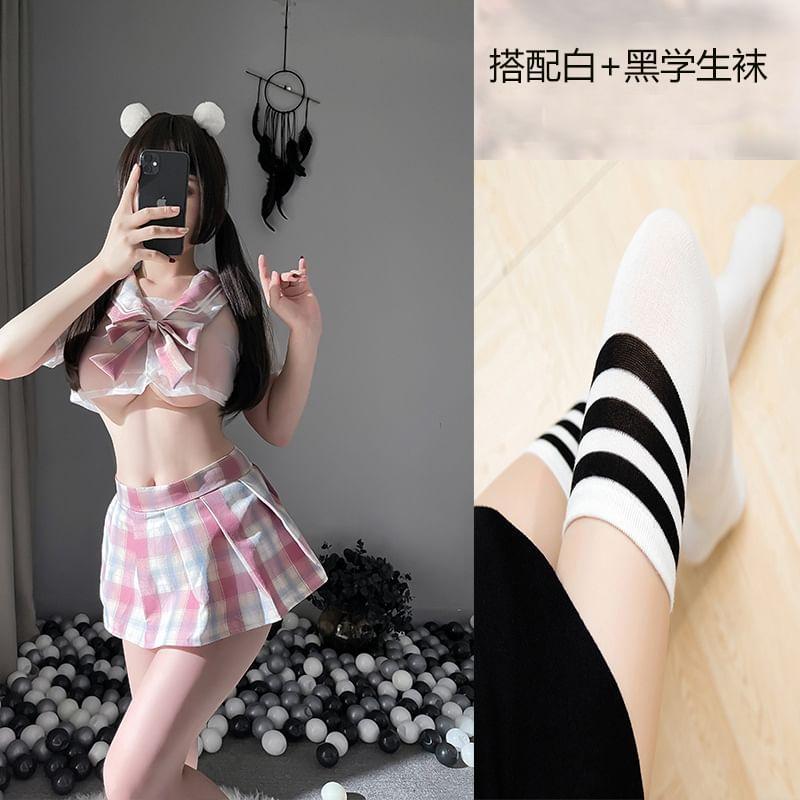 School Uniform Lingerie Costume Set Product Image