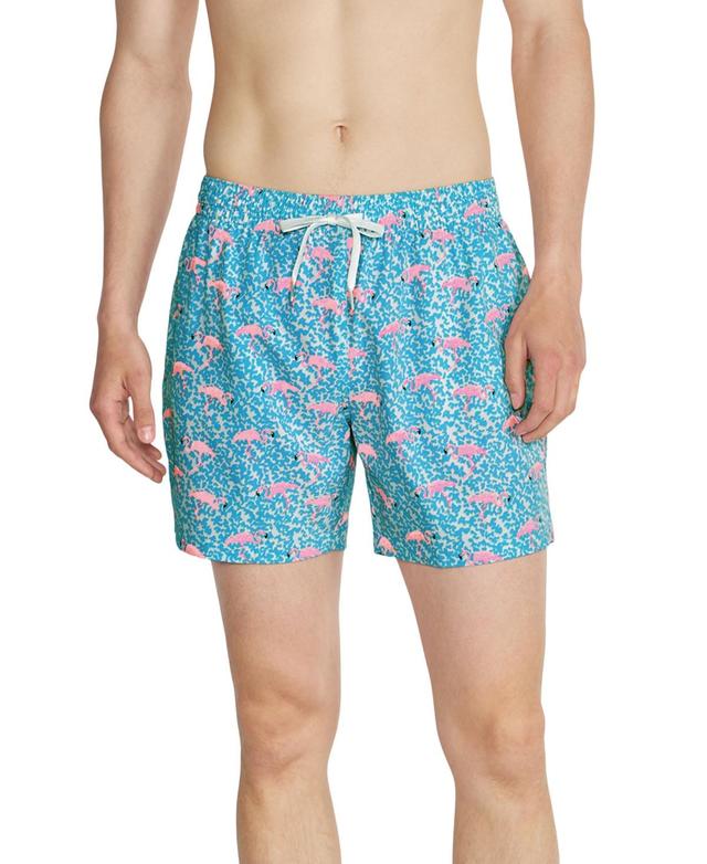 Mens Chubbies 5.5 Stretch Swim Trunks Brt Blue Product Image