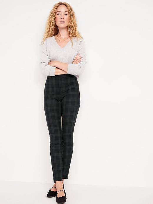 High-Waisted Pixie Skinny Ankle Pants Product Image