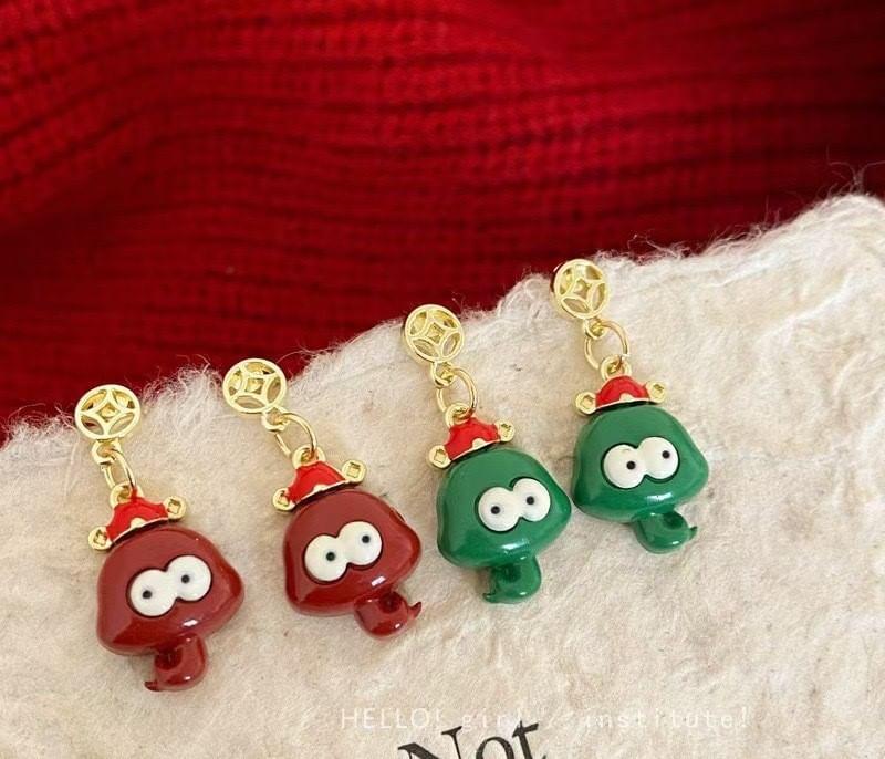 Snake Alloy Drop Earring Product Image