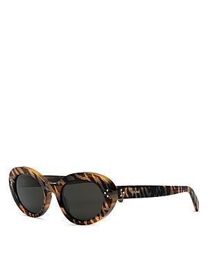 CELINE Bold 3 Dots 53mm Round Sunglasses Product Image