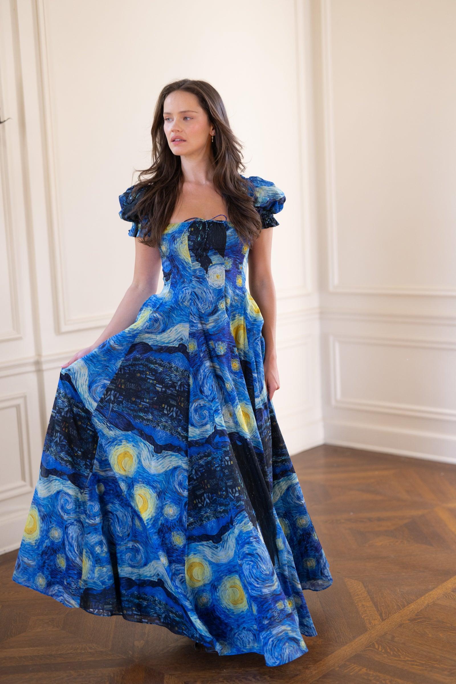 The Starry Night Garden Party Gown Product Image