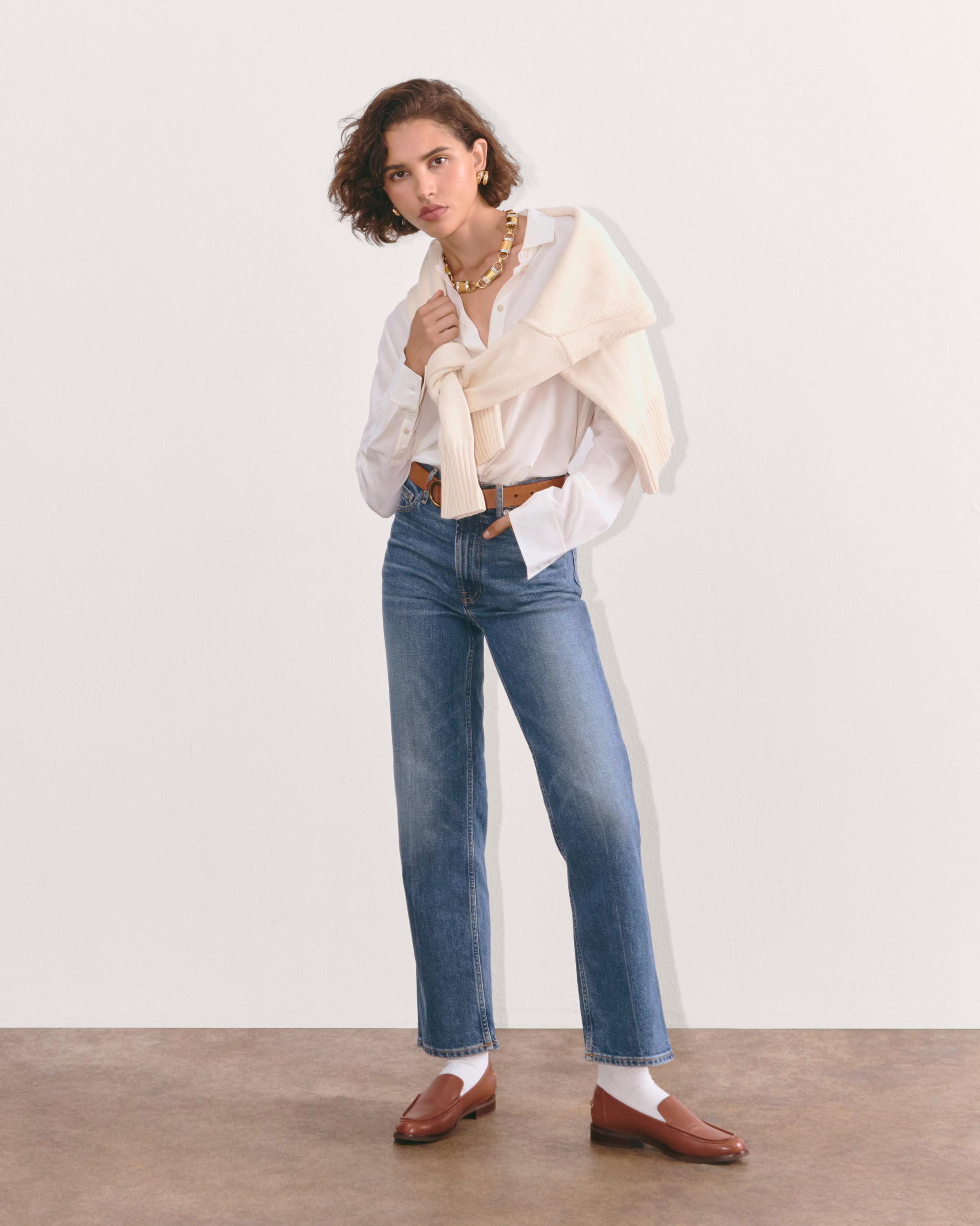 Womens Cheeky Straight Jean by Everlane Product Image