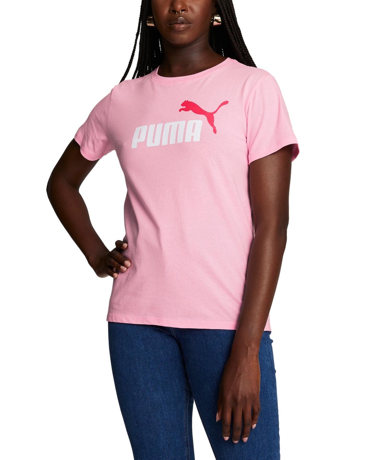 Puma Womens Essentials Graphic Short Sleeve T-Shirt Product Image