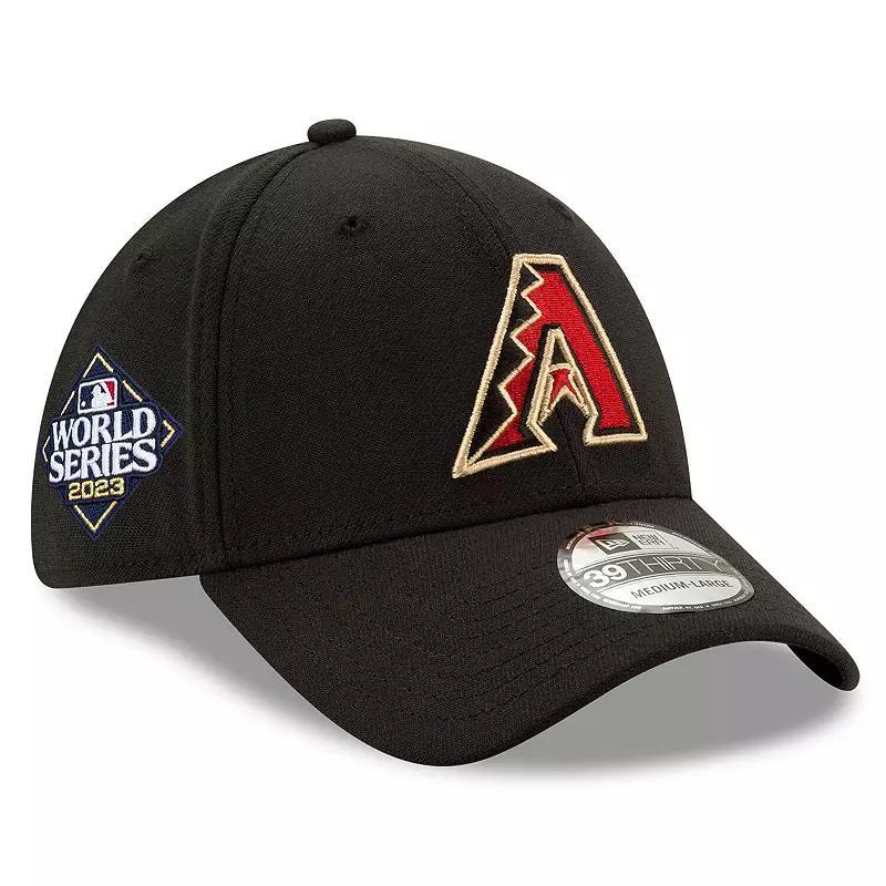 Mens New Era Arizona Diamondbacks 2023 World Series Side Patch 39THIRTY Flex Hat Product Image