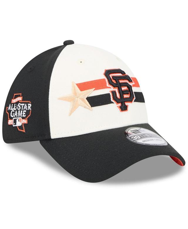 New Era Mens Cream San Francisco Giants 2024 Mlb All-Star Game Workout 39THIRTY Flex Hat - Cream, Black Product Image