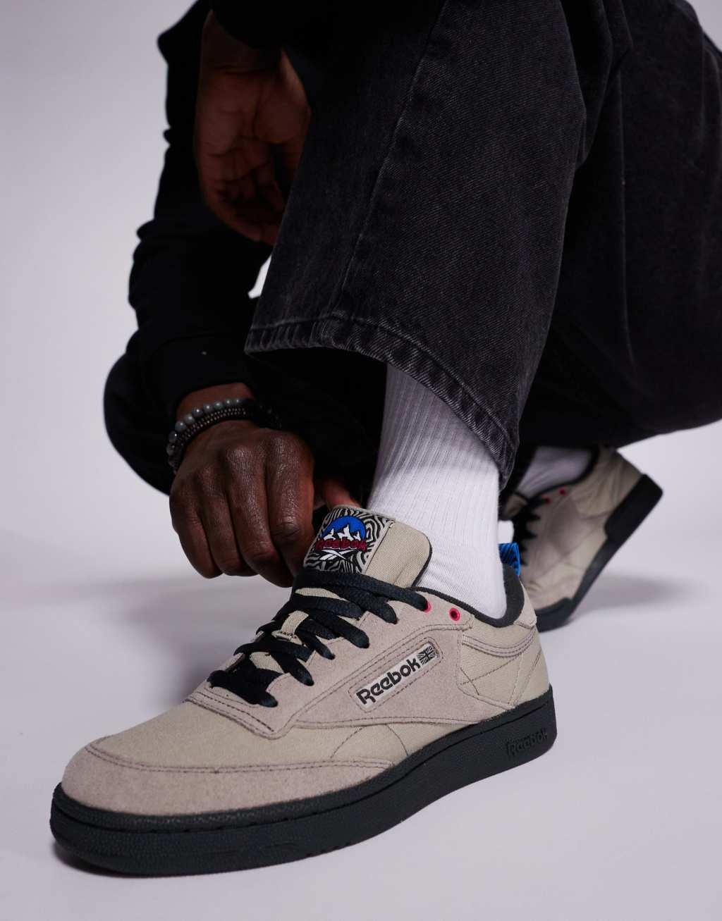 Reebok Club C 85 sneakers in gray Product Image