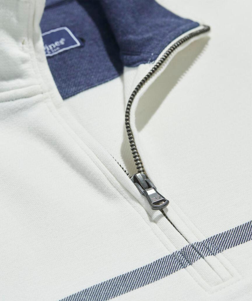 Breton Stripe Saltwater Quarter-Zip Product Image