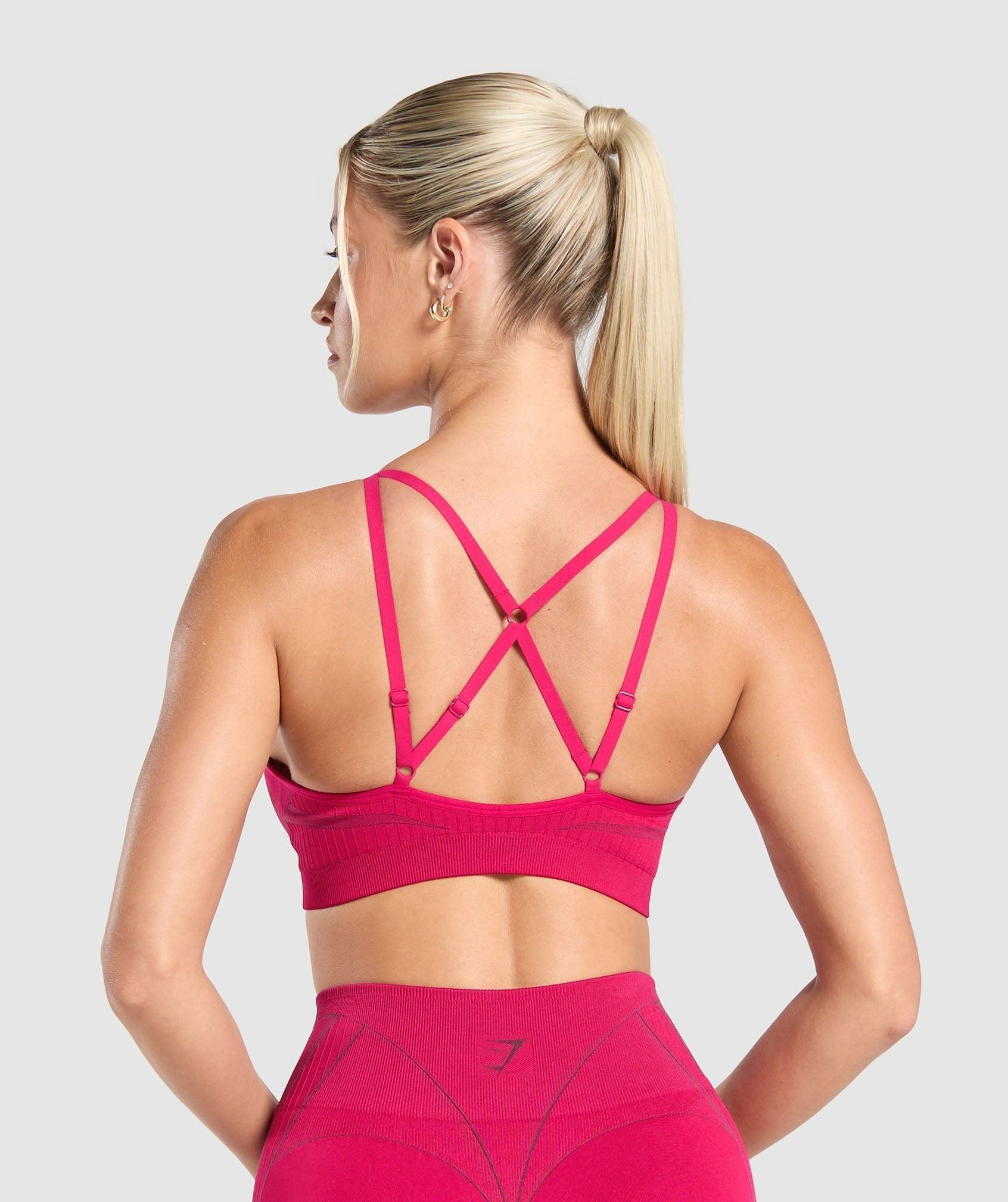 Apex Contrast Sports Bra Product Image