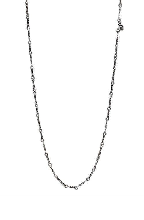 John Varvatos Artisan Sterling Silver Chain Necklace Product Image