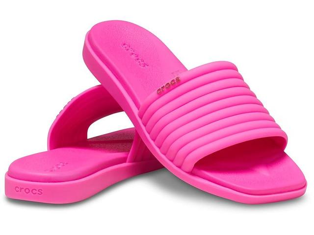 Crocs Miami Slide Crush) Women's Sandals Product Image