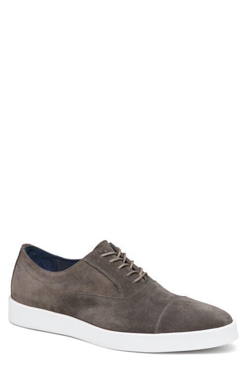 Johnston & Murphy Collection Bolivar Cap Toe (Gray Italian Suede) Men's Lace-up Boots Product Image