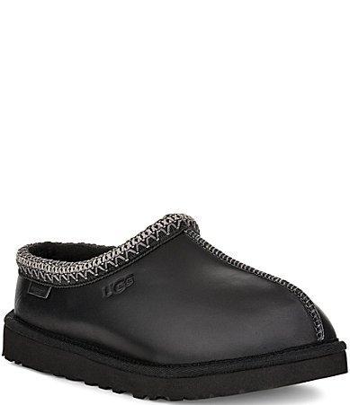 UGG Mens Tasman LTHR Regen Slippers Product Image