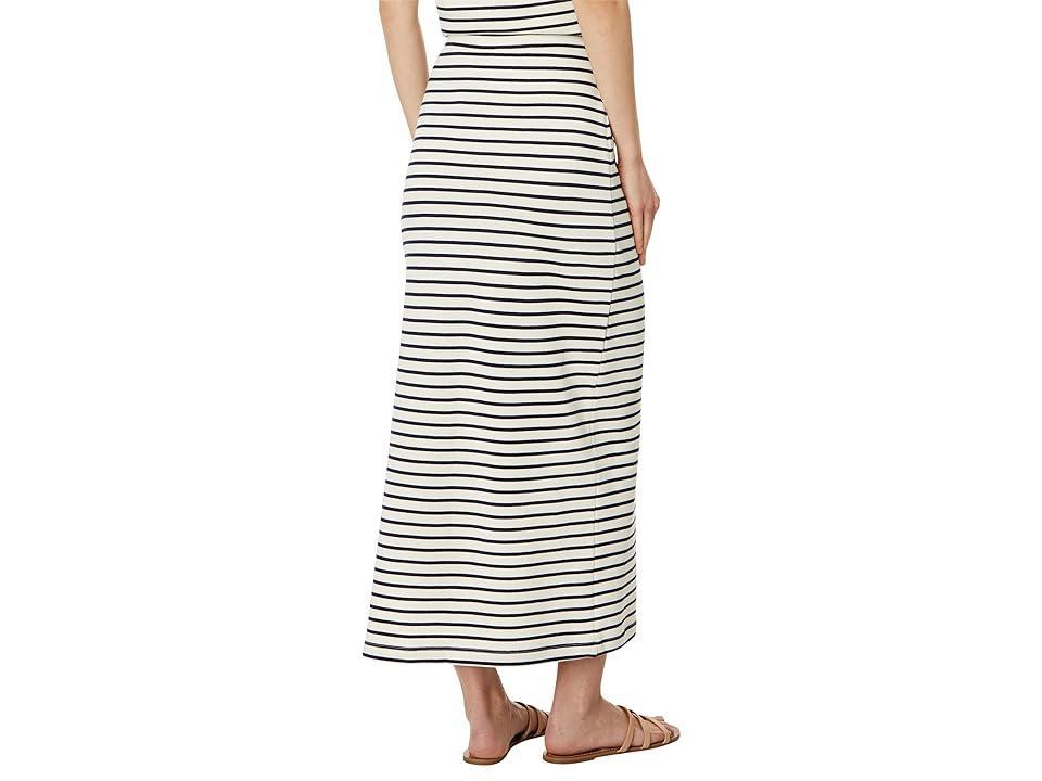 Splendid Whitney Striped Maxi Skirt (Navy/White Striped) Women's Skirt Product Image