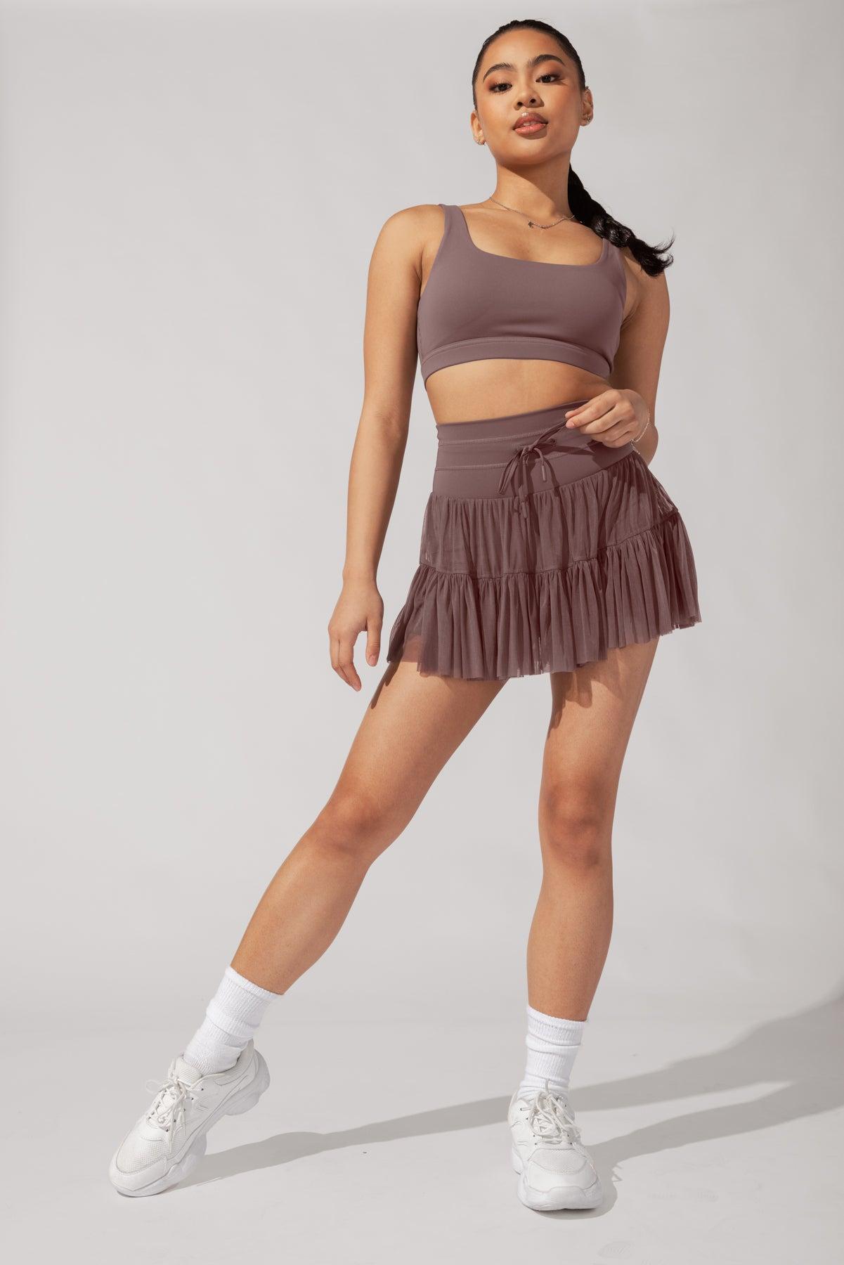 Pirouette Skort - Smoky Grey Product Image