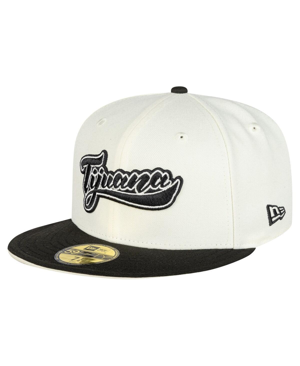 New Era Mens White Tijuana Toros Mexico League On Field 59FIFTY Fitted Hat - White, Black Product Image