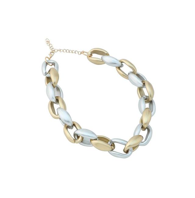 Sohi Womens Link Chain Necklace Product Image