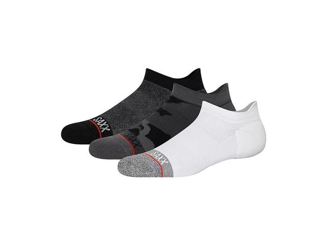 SAXX UNDERWEAR Whole Package Ankle Socks 3-Pack (Black/White/Super Camo) Men's Crew Cut Socks Shoes Product Image