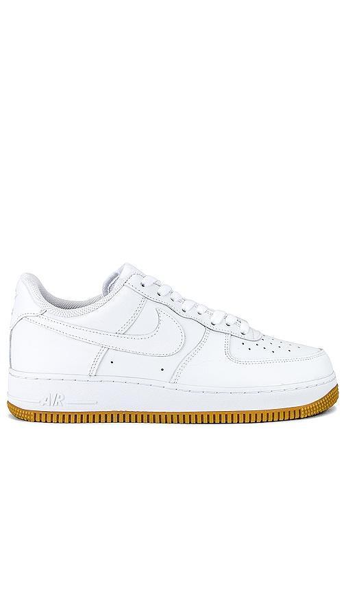 Air Force 1 '07 Sneakers In White With Gum Sole Product Image