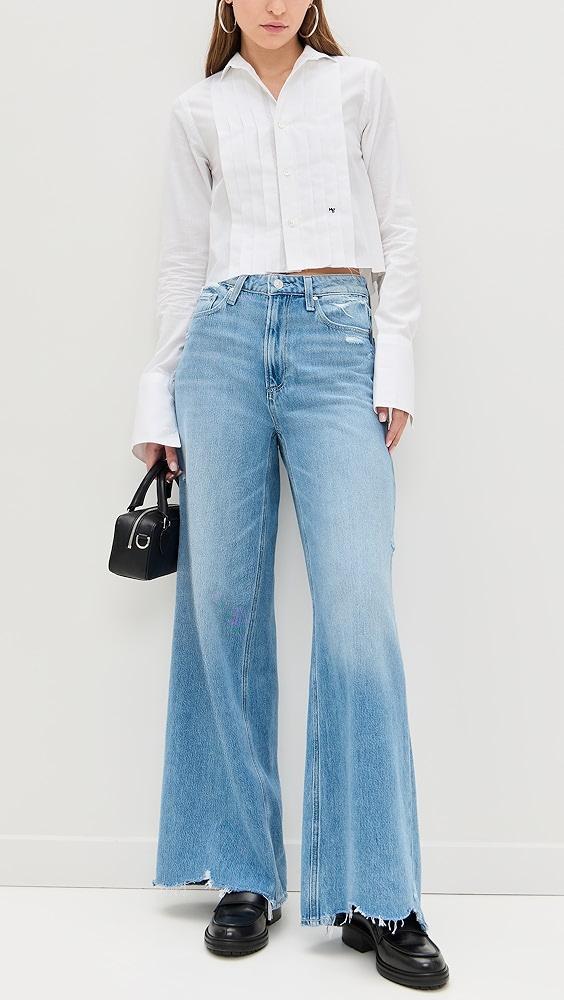 PAIGE Portia 32" Rumors with Rock Hem Jeans | Shopbop Product Image