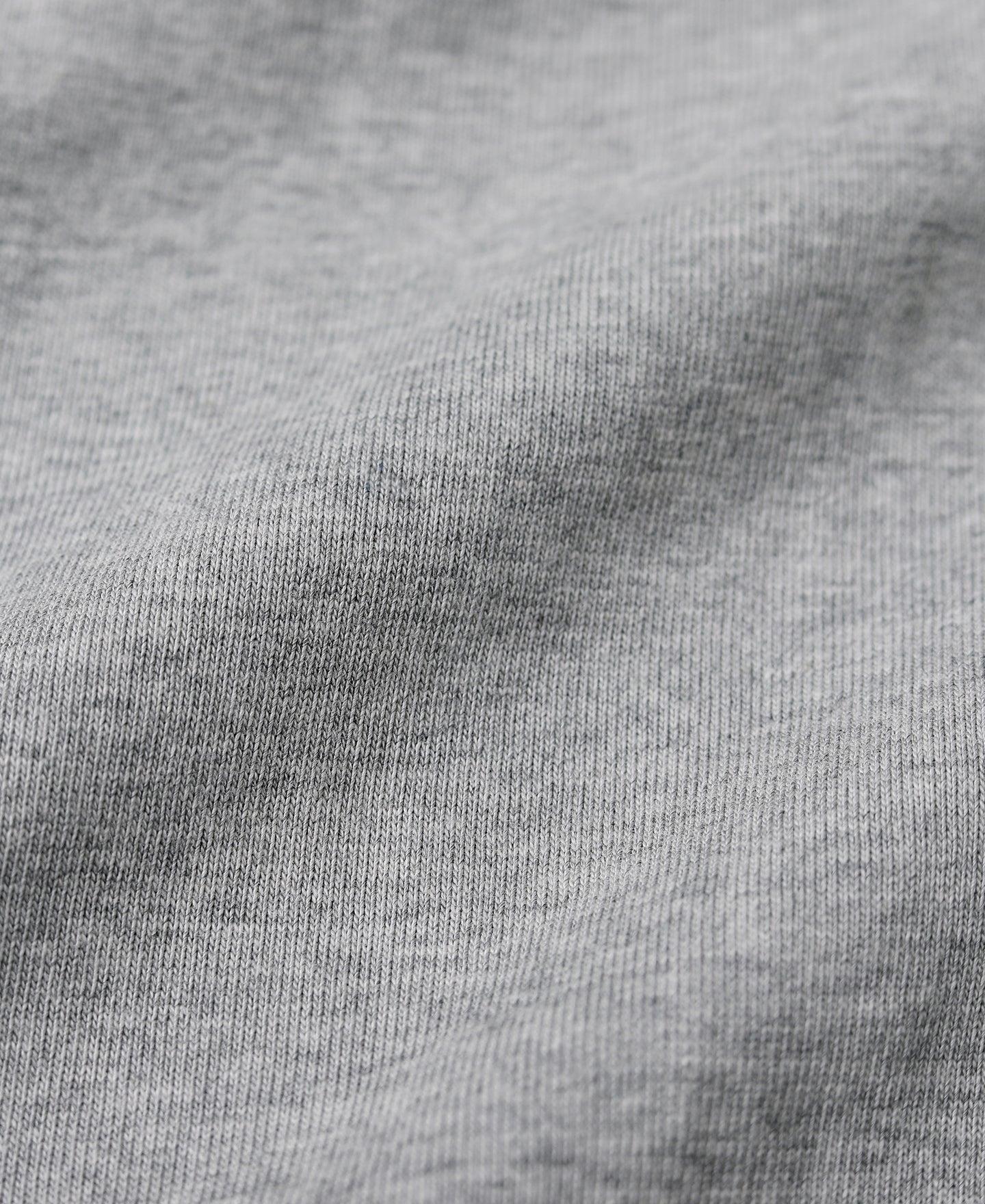 Vintage Long Sleeve Henley Shirt - Gray Product Image