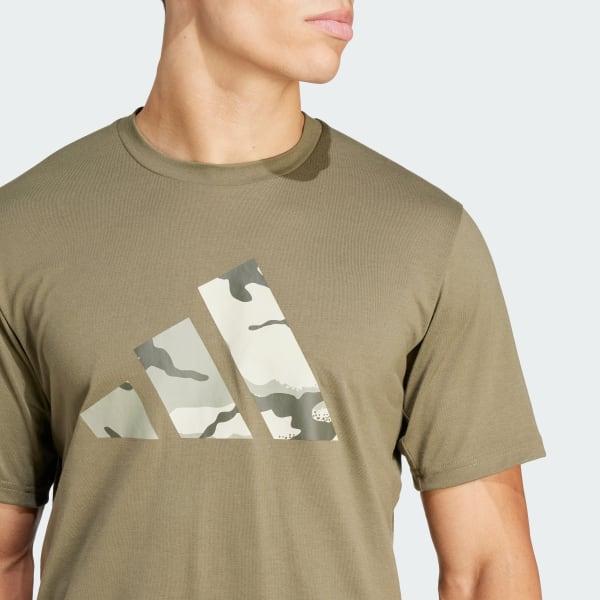 Train Essentials Seasonal Brand Love Camo Tee Product Image