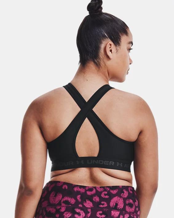 Women's Armour® Mid Crossback Sports Bra Product Image