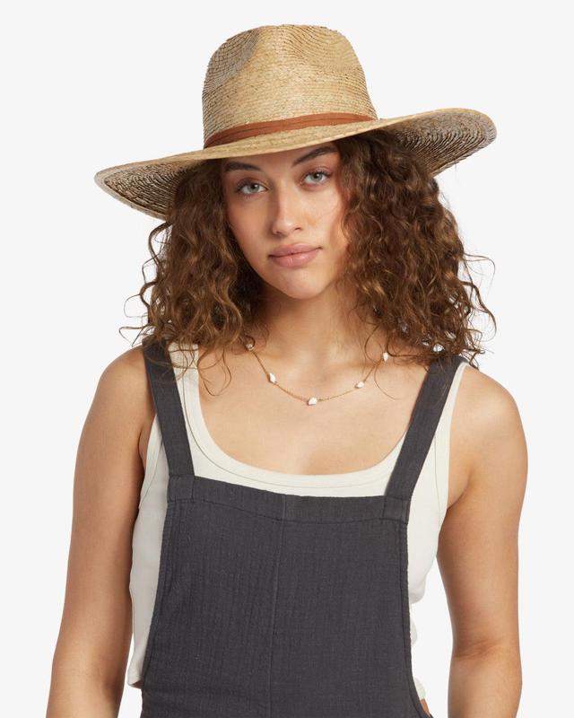 Ventura Straw Rancher Sun Hat - Natural Female Product Image