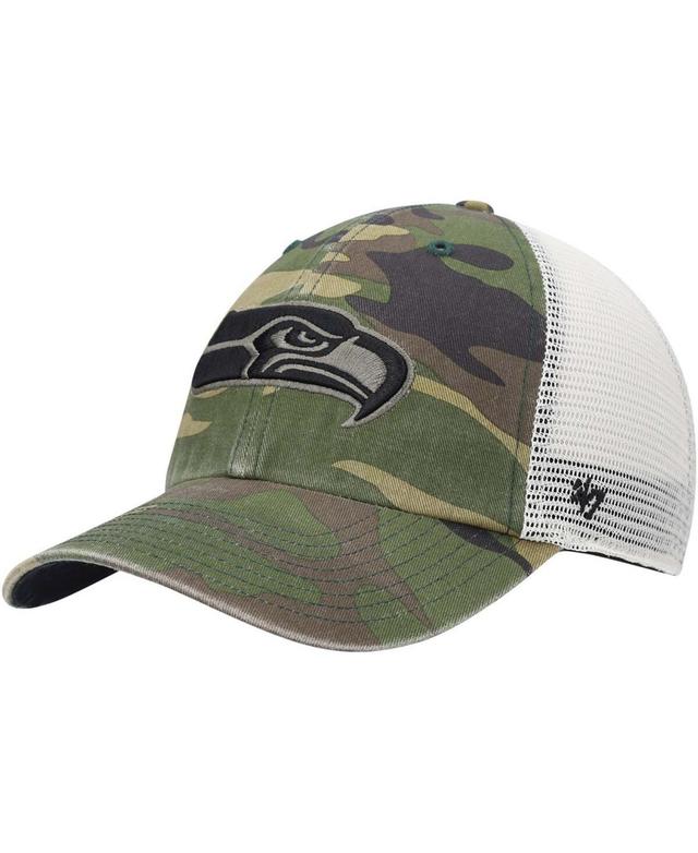 Mens 47 Camo Seattle Seahawks Branson Clean Up Trucker Hat Product Image