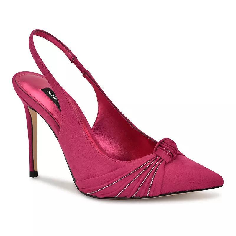 Nine West Faive Womens Dress Slingback Pumps Product Image