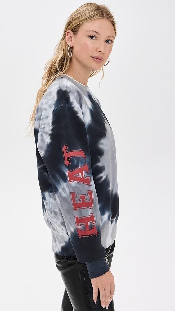 DANNIJOPRO Miami Heat Team Crew Sweatshirt | Shopbop Product Image