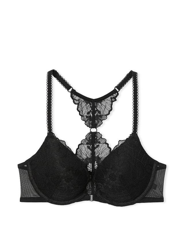 Sexy Tee Push-Up Front-Close Lace Bra Product Image