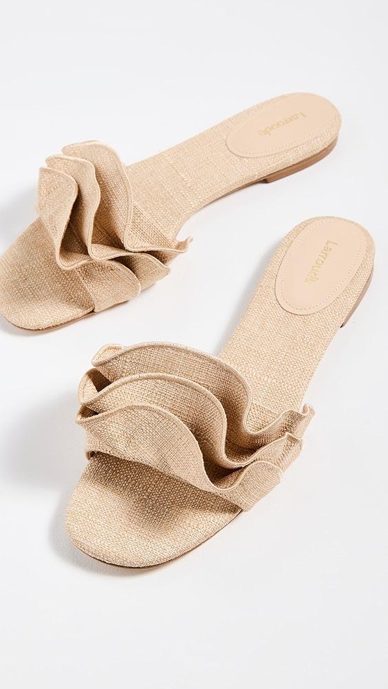 Larroude Ivy Ruffle Sandals | Shopbop Product Image