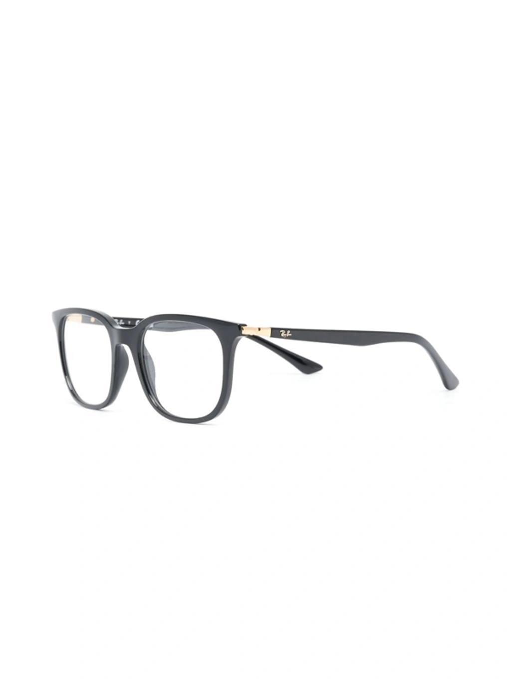 RAY BAN Square-frame Optical Glasses In Black Product Image